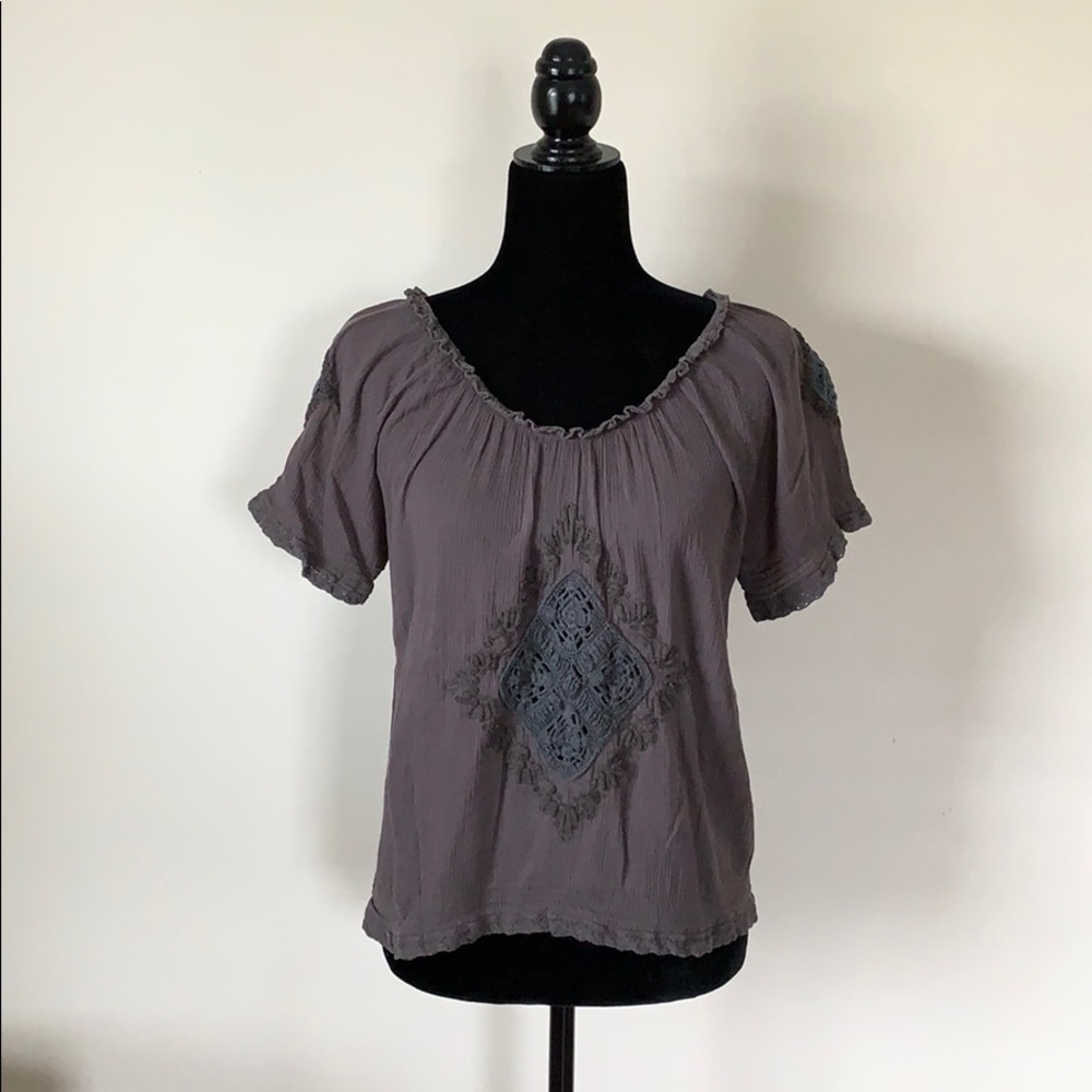 Joie Peasant Top